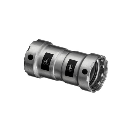 Mufa Megapress VIEGA 4215 Jednoczęściowy, stal (Cynk/nikiel) / stal, 3/8'' (mz x mz), 60 mm