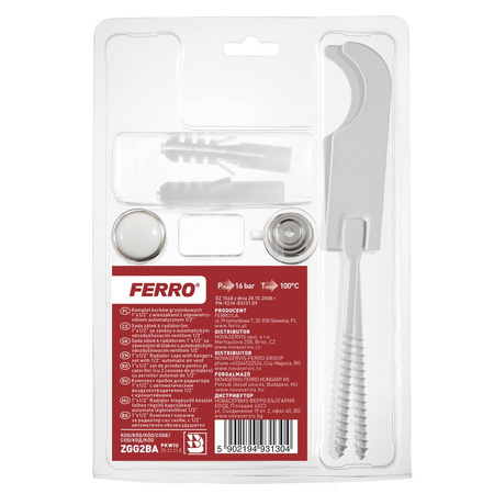 Zestaw korków grz. 1"x1/2" z 2 wiesz.i odpow. aut.