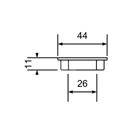 Nakrętka mocująca dozownik