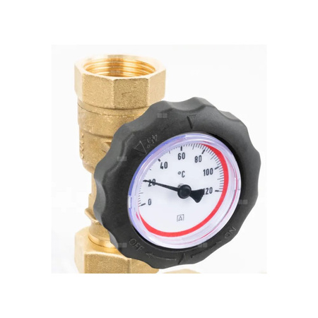 Grupa ochrony powrotu kotła BTA 110 AP z zaworem temperaturowym ATV 55'C, pompa AFRISO APH 160