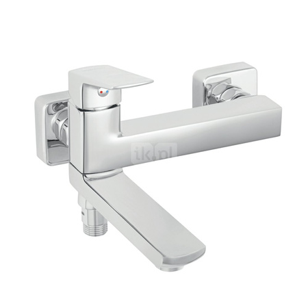 VITTO VerdeLine bateria wannowa, składana wylewka, chrom