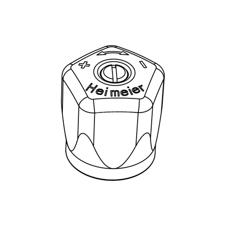 Pokrętło do zaworów regul. Mikrotherm DN10-20 białe (od 04.1988)