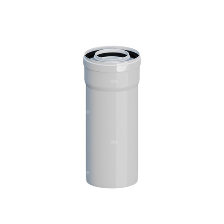 Rura prosta koncentryczna PP-AL L1000mm DN80/125mm z uszczelkami [EPDM]