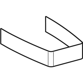 Osłona podłogowa AqC8000+ APs, biały-alpin