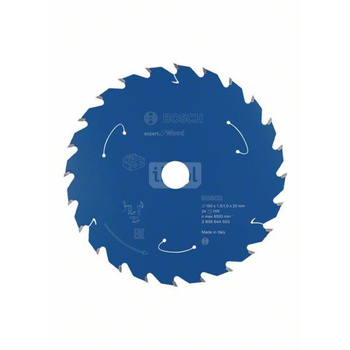 Ostrze do piły tarczowej bezprzewodowej Expert for Wood 160 x 1,5 / 1 x 20 T24