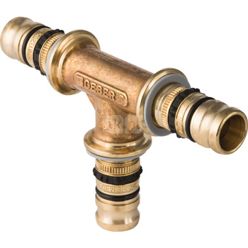 Trójnik równoprzelotowy Geberit Mepla d16