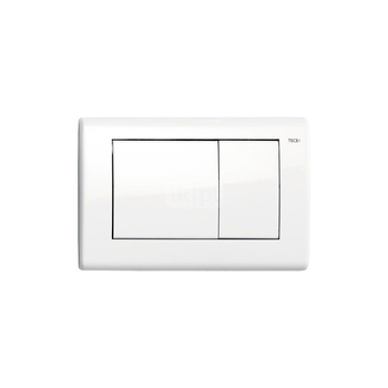 Przycisk spłukujący do stelaża podwójny (Mechaniczny) TECE planus metal, kolor biały połysk