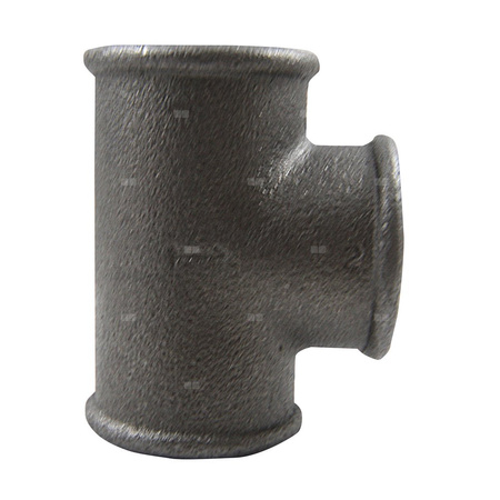 Trójnik nakrętny B1 czarny 1 1/4"