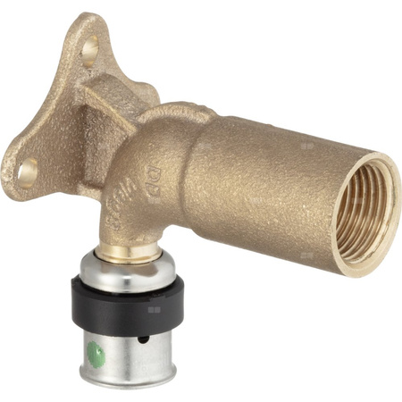 Kolano z łapami model 6725, 16 x 1/2 x 70, brąz / błyszczący