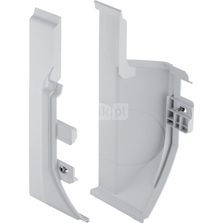 Osłona ścienna AqC8000+ APs, biały-alpin