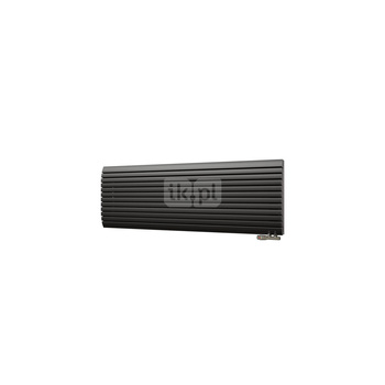 Grzejnik drabinkowy ENIX MADERA PLUS, wym. 615 x 1000 mm, kolor graphite, moc 1055W