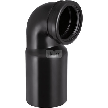 Kolano odpływowe PE do WC d110/90