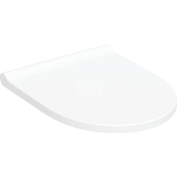 Geberit Acanto Deska sedesowa, mocowanie od góry, wolne opadanie, z wypinanymi zawiasami