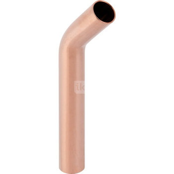 Kolano 45' GEBERIT Mapress Kupfer bose, Cu, 54 mm, DN 50 x 54 mm x DN 50 (końcówka wsuwana x końcówka wsuwana)