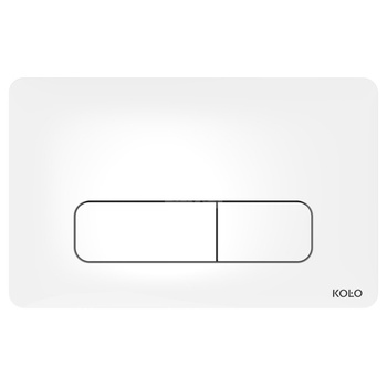 NOVA PRO przycisk spłukujący, biały