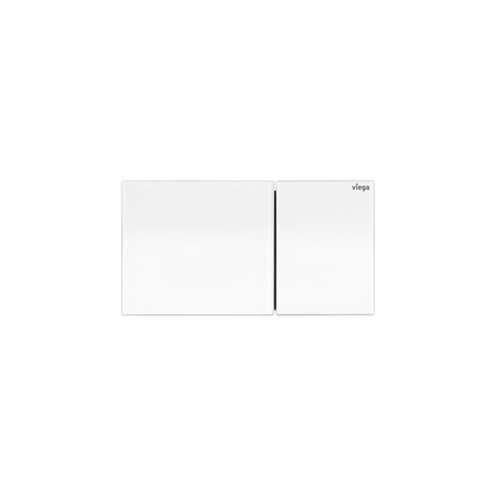 Spłukiwanie zdalne do WC Prevista Visign for More 200 elektroniczna/-y nr wzoru 8641.1 klawisz: szkło białe