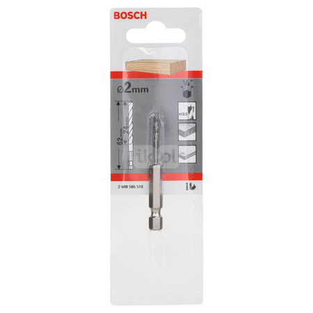 WIERTŁO D/DREW HEX 2/61,5MM