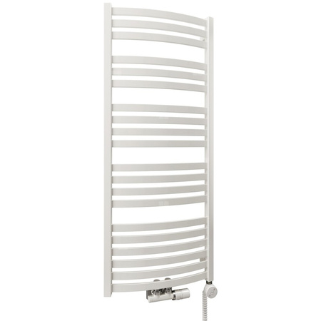 Grzejnik drabinkowy Concept By TERMA Sydney, podłączenie Z8, wym. 960 x 500 mm, kolor biały drogowy RAL9016, moc 433W