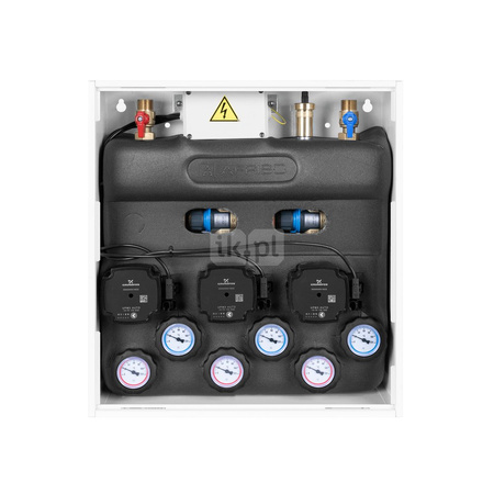 Grupa pompowa AFRISO PrimoBox AZB 311 GZ x GW 3/4'' x 3/4'', z zaworem termostatycznym, z izolacją