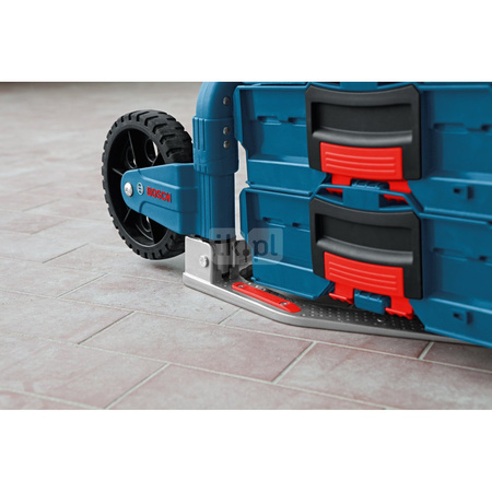 Aluminiowy wózek transportowy