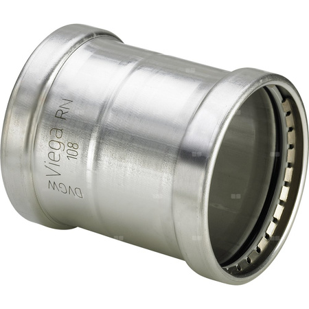 Mufa VIEGA 23155LF, stal nierdzewna / stal nierdzewna, 88,9 mm (mz x mz)