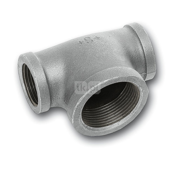 Trójnik SANHA 130# żeliwo (ocynk galwaniczny/elektrolityczny) 2 1/2'' x 2 1/2'' x 2'' GW