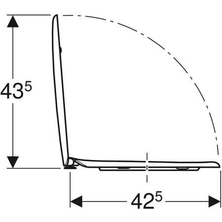 SOLO Deska sedesowa z tworzywa Duroplast