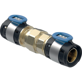 Złącze GEBERIT FlowFit, 32 mm (łącznik zaprasowywany x łącznik zaprasowywany)