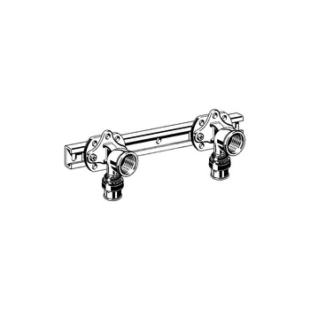 Jednostka montażowa 16 x 1/2 brąz / błyszczący