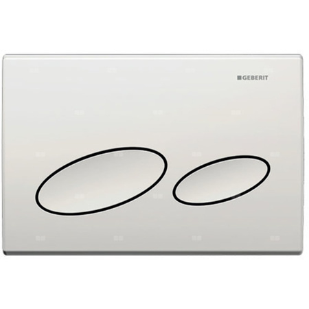 Przycisk uruchamiający Geberit Kappa20, przedni/górny, biały-alpin