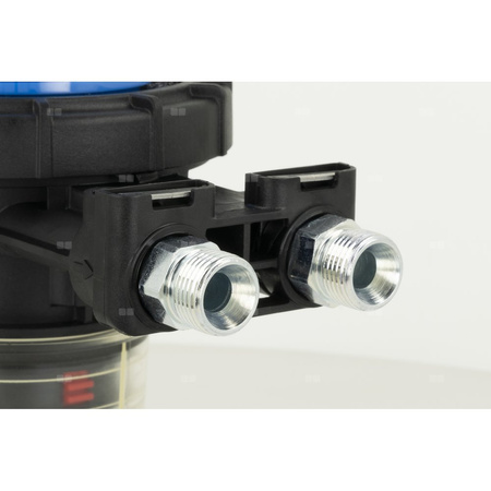 Filtr olejowy AFRISO FloCo-Top-1C Sizintegrowany z odpowietrznikiem fi 3/8''/3/8'' GW x GZ, z wkładem plastikowym, maks. przepływ 100 l/h