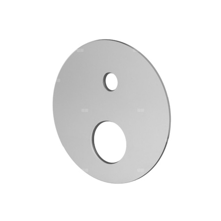 M2 Maskownica okrągła płaska o160mm do baterii podtynkowej z przełącznikiem dedykowana do bat SOP04/2P