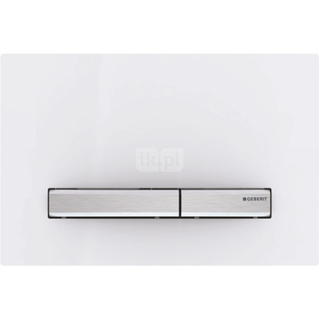 Przycisk uruchamiający Geberit Sigma50, przedni, biały