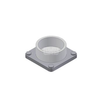 Zestaw kołnierzy do lutowania 76 mm stal