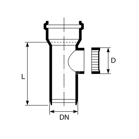 Nakrętka czyszczaka DN110 zapas.