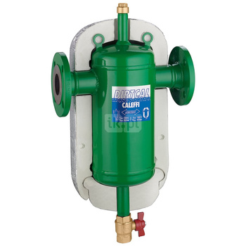 DIRTCAL - Separator zanieczyszczeń. Przyłącza kołnierzowe. Izolowany DN100