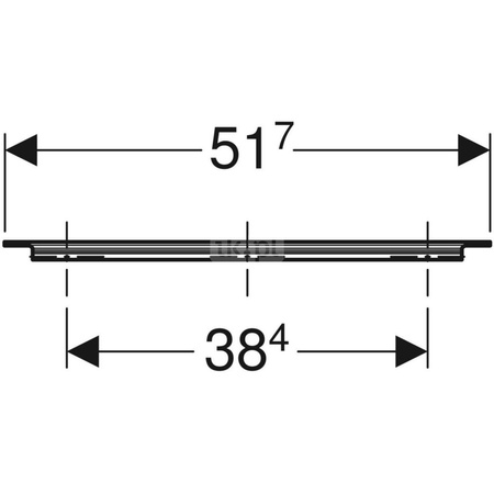 Uchwyt iCon: Lava / matowy, 51.7cm