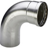 Łuk 90' VIEGA 23161LF, stal nierdzewna / stal nierdzewna, 64 mm (mz x kw)