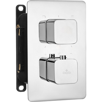 Deante Box Komplet z boxem podtynkowym termostatyczny zaokrąglony