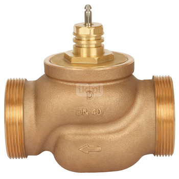 Zawór regulacyjny dwudrożny DANFOSS VRB2, DN 40 (gzm x gzm), PN 16, Kvs: 25 m3/h