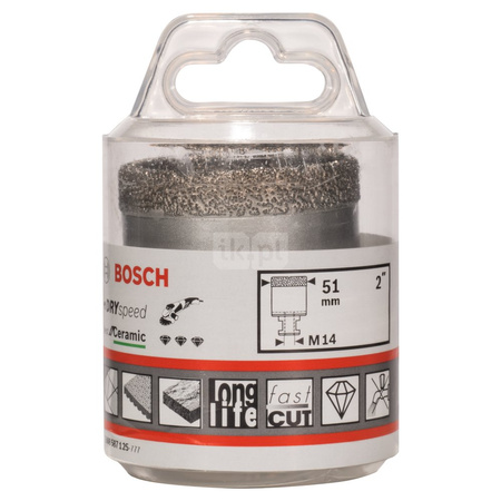 Otwornica Dry Speed M14 51 mm