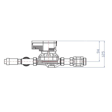 Grupa pompowa RUMET WE40 VTA322 Kvs 1,6