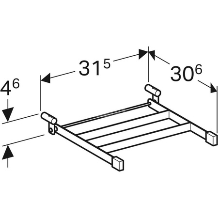 Kratka uchylna Publica, z poduszkami
