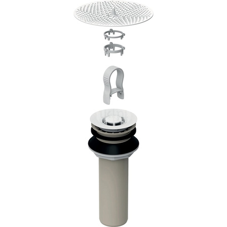 Zestaw odpływowy Geberit do pisuarów hybrydowych