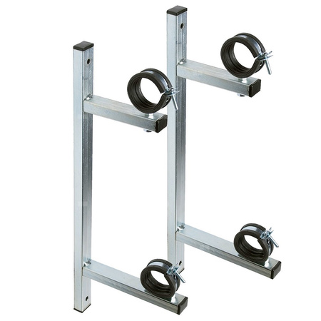 Konsole ścienne, montaż rozdzielaczy ogrz. Podłogowego, ocynkowane BRACKET SET X INDU2052-2054-2055 