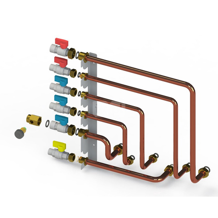 KOMPLET PRZYŁĄCZENIOWY PRAWY DO KOTŁA ECOCONDENS SOLID PLUS