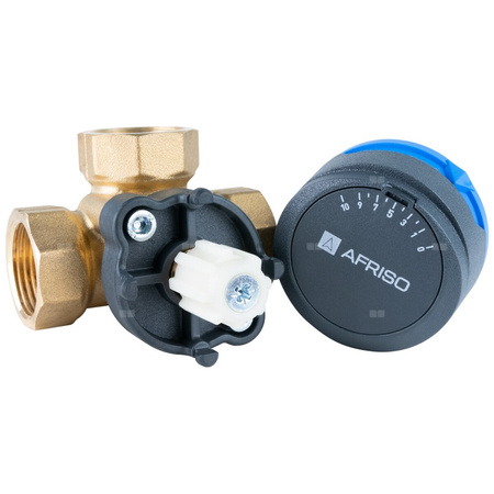 Zawór obrotowy trójdrogowy AFRISO ARV 388 ProClick, mieszający, DN 20