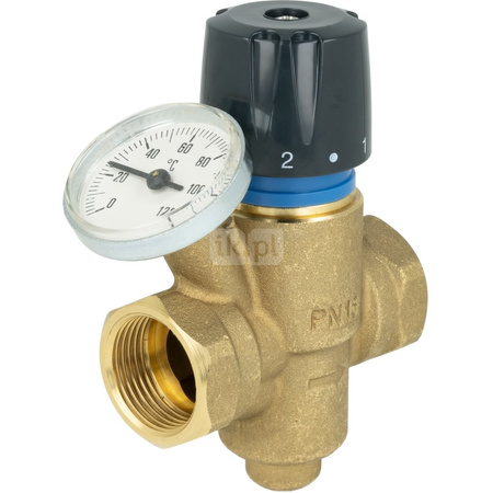 Zawór równoważący do cyrkulacji c.w.u. AFRISO ATB 110 mosiądz DN20