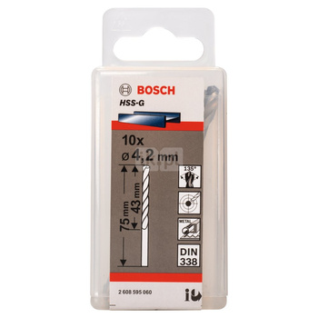 WIERTŁO STAND. HSS-G 135 '4,2/43MM