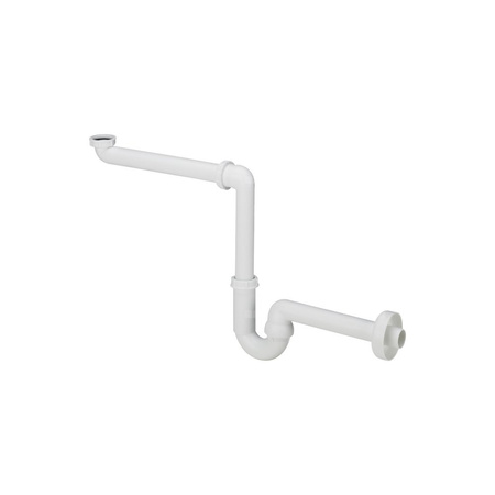 Syfon rurowy tworzywo sztuczne, z możliwością pozyskania dodatkowej przestrzeni, nr wzoru 5729 G: 1¼ DN: 40